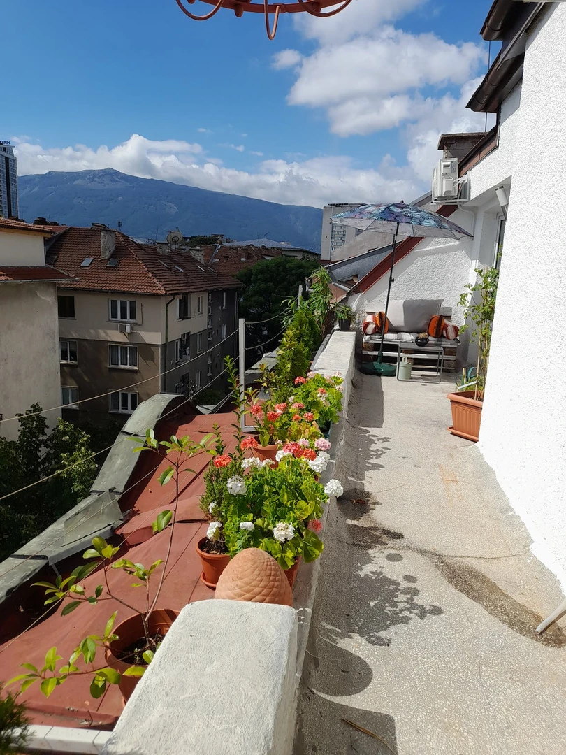 Location mensuelle de chambres à Sofia