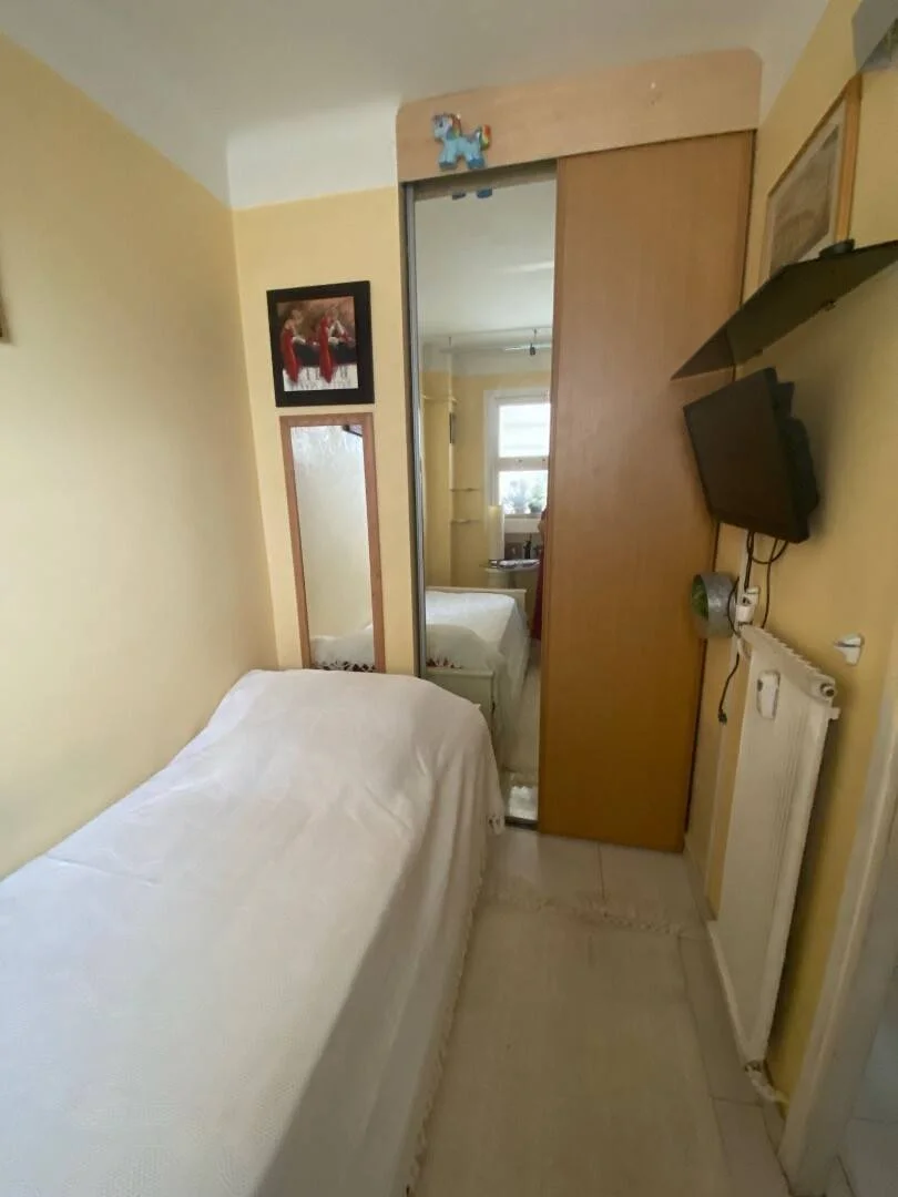 Student room in  with study area and shared facilities