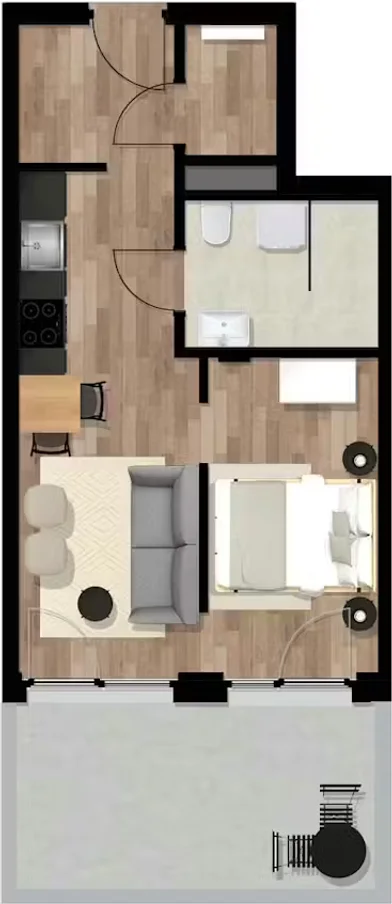 Evin tamamı konumu Waagner-Biro-Straße, Lend, 1 10 görüntüsü