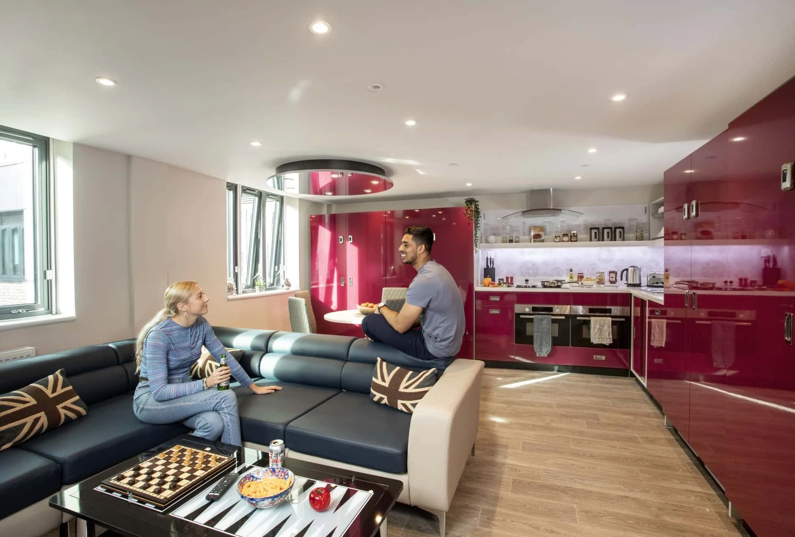 Apartamento moderno e brilhante em Leicester