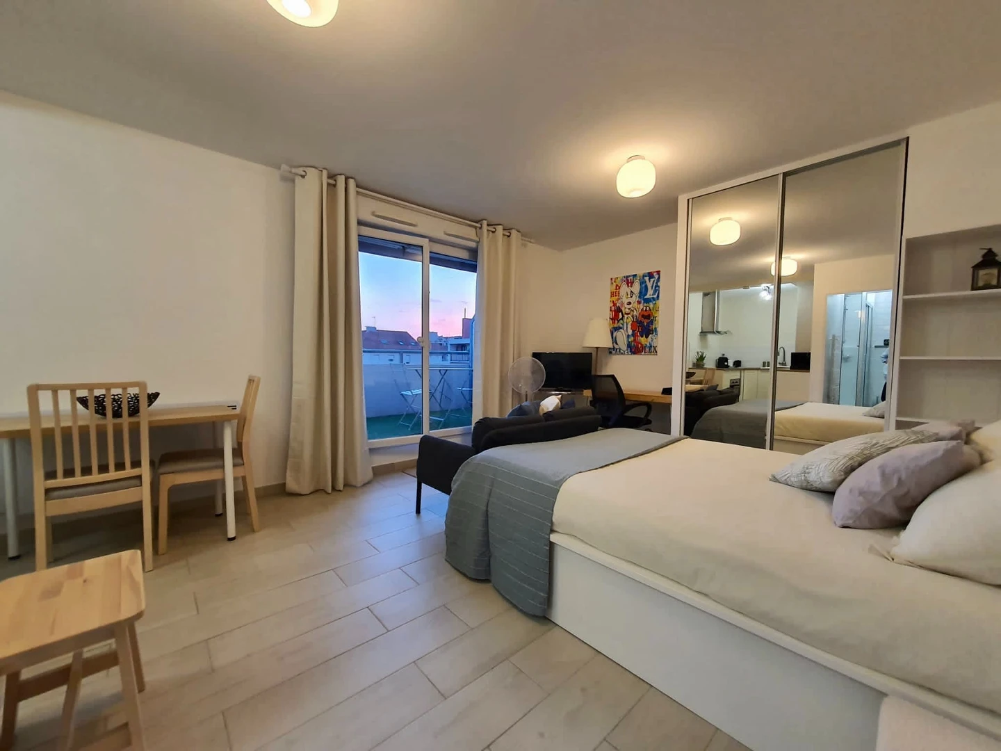 Appartamento con 2 camere da letto a Villeurbanne