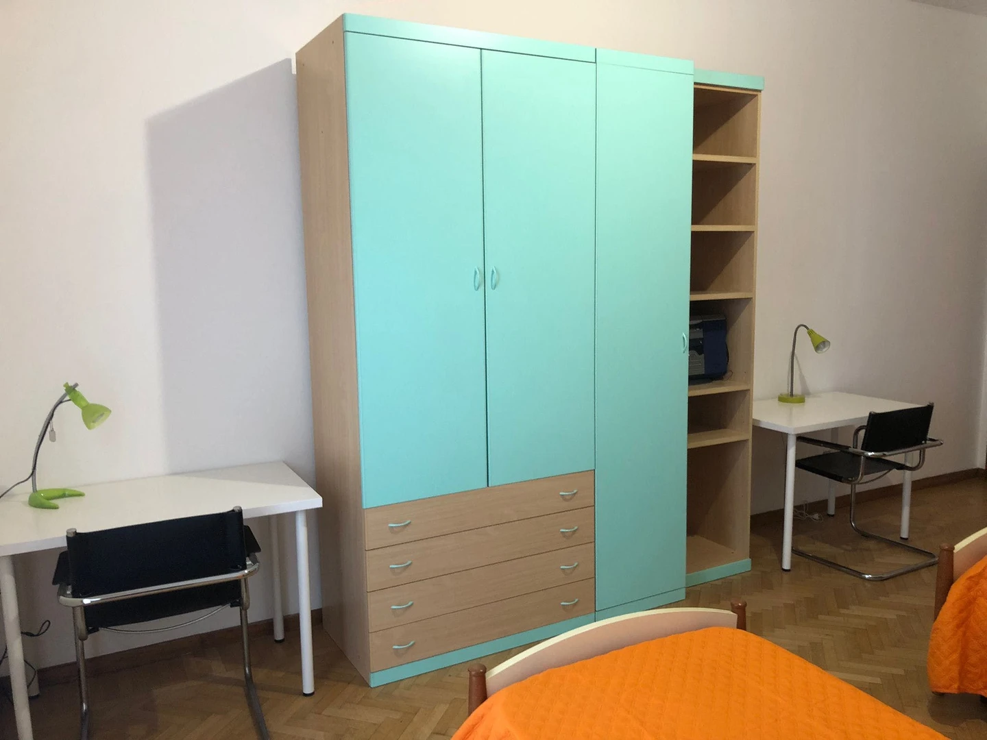 Bright shared room for rent in Ferrara