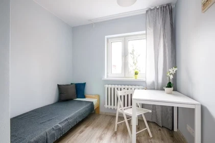 Bright private room in Warszawa