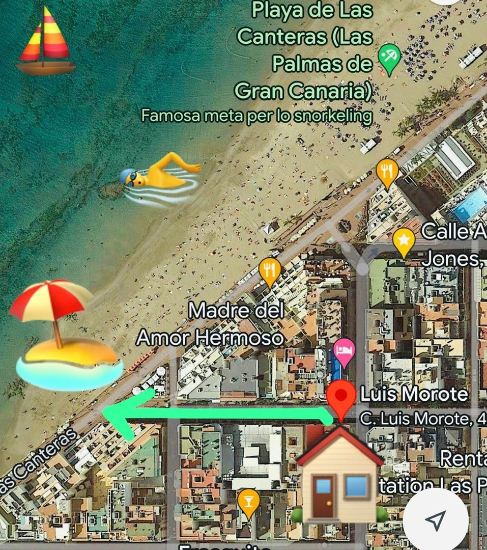 Alojamento centralmente localizado em Las Palmas (gran Canaria)
