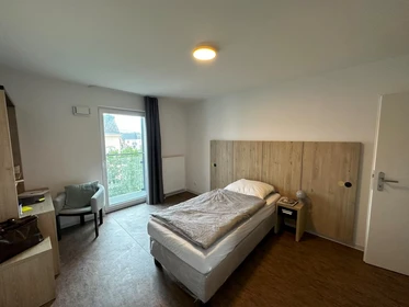 Helles Privatzimmer in Hamburg