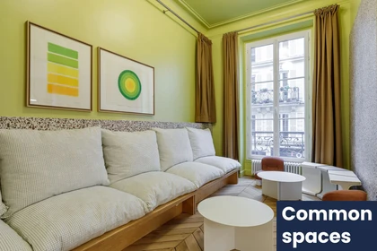 Bright private room in Paris