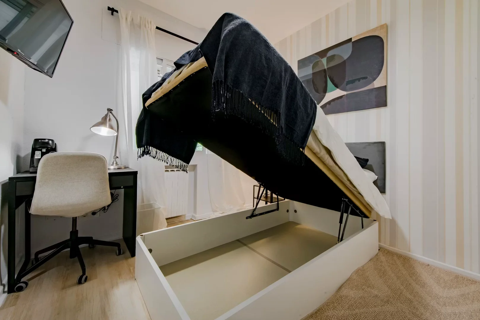 Habitación estudiantil económica con ubicación conveniente en 
