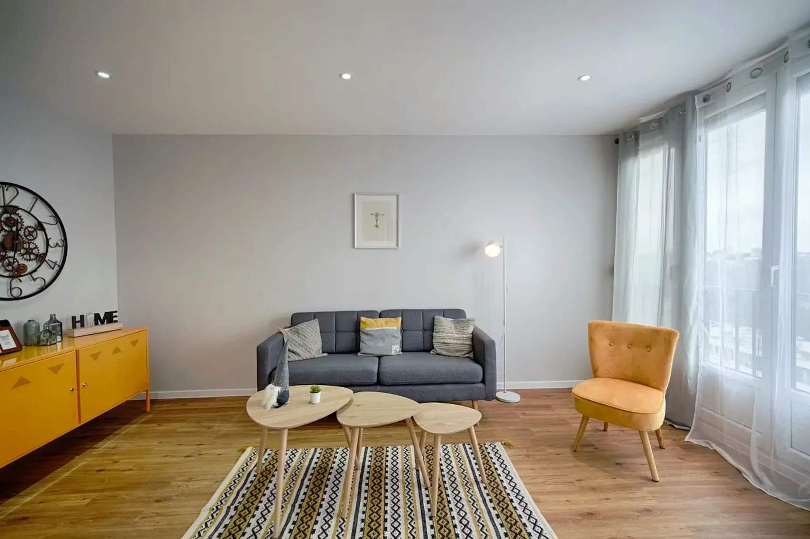 Habitación asequible para estudiantes con buena iluminación en 