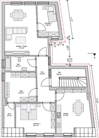 Apartamento moderno e brilhante em Osnabruck