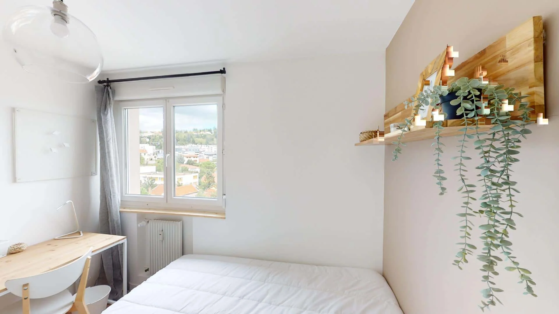 Chambre confortable pour étudiants disponible dans 