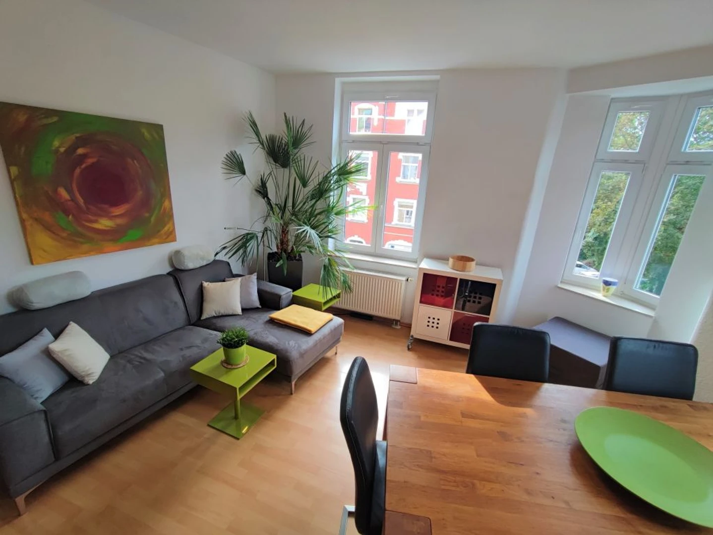 Komplette Wohnung voll möbliert in Erfurt