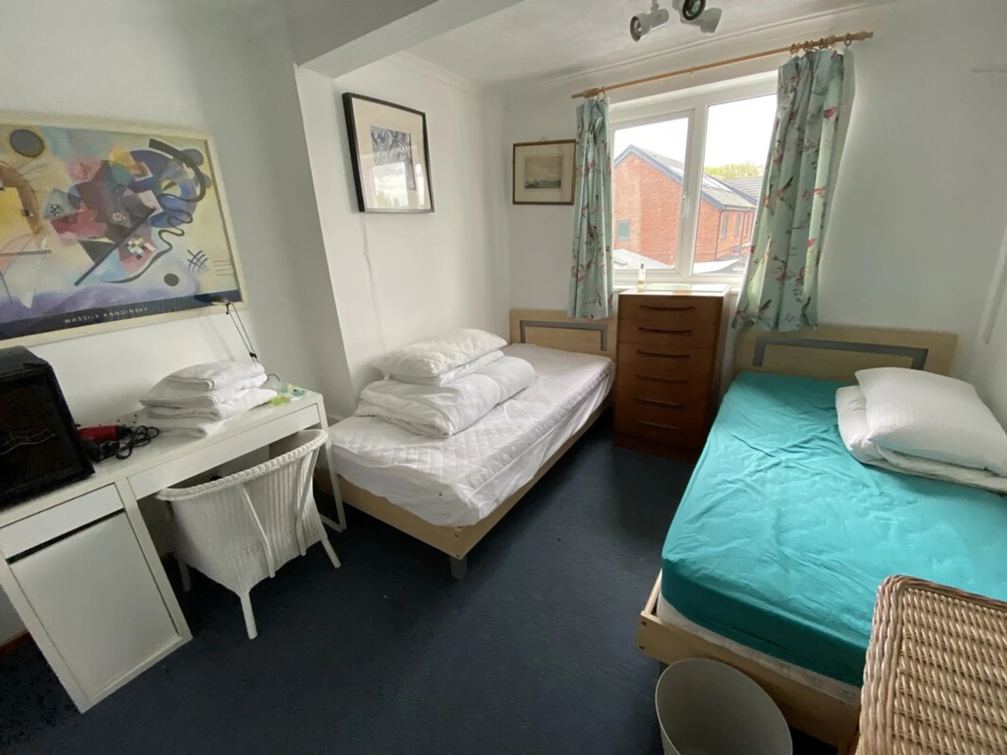 Cambridge de çift kişilik yataklı kiralık oda