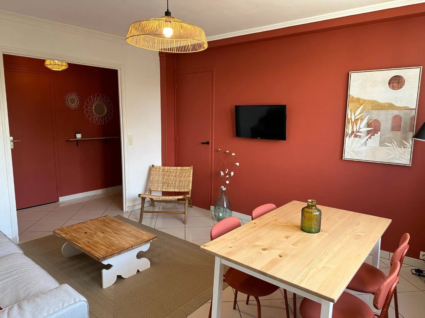 Room for rent in student apartment in , fully furnished