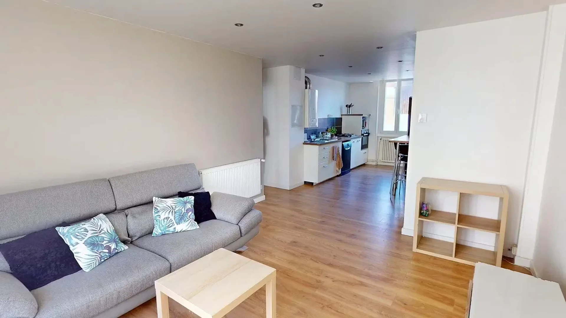 Affordable room for students with ample lighting in
