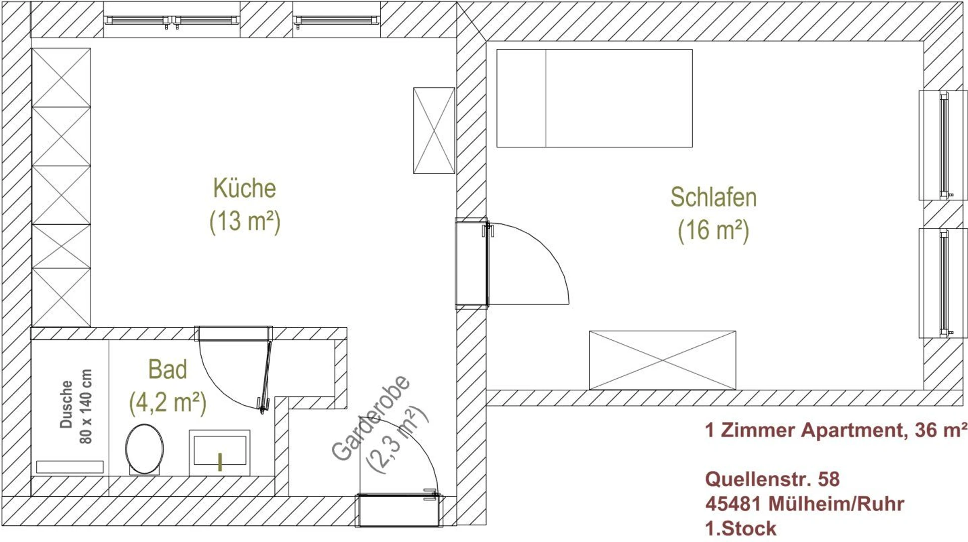 Alquiler de habitaciones por meses en mulheim-an-der-ruhr