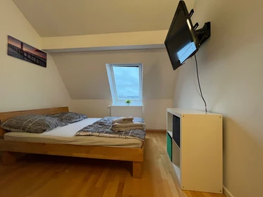 Karlsruhe de çift kişilik yataklı kiralık oda
