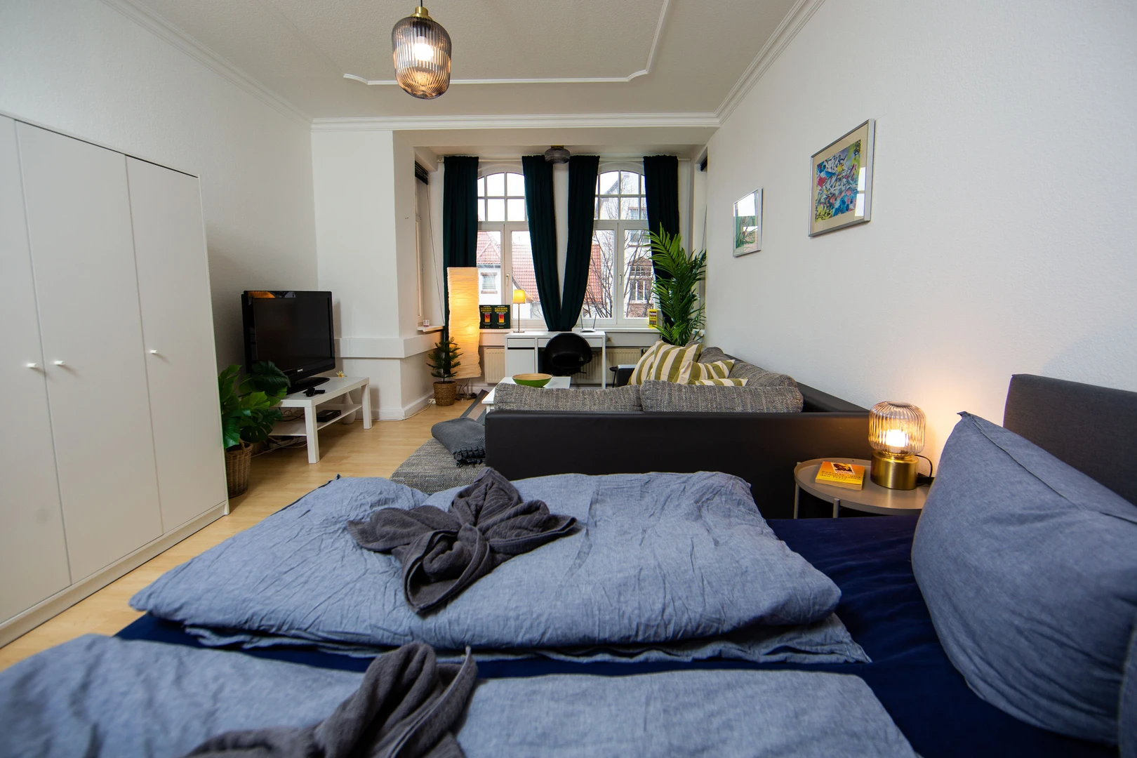 Quarto para alugar com cama de casal em Erfurt