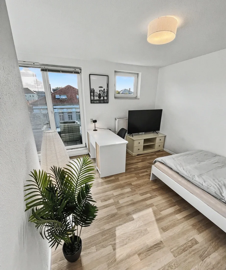Habitación en apartamento estudiantil en alquiler en , completamente amueblado