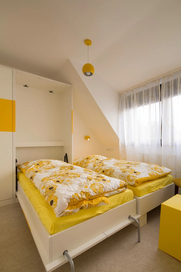 Münster de çift kişilik yataklı kiralık oda