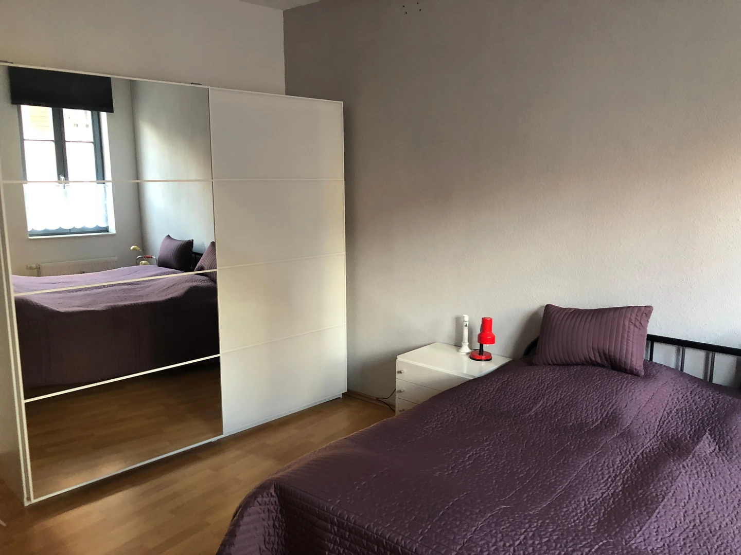 Quarto para alugar com cama de casal em Erfurt