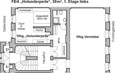 Gesamte Unterkunft in der Frühlingstraße, bild 2 von 26