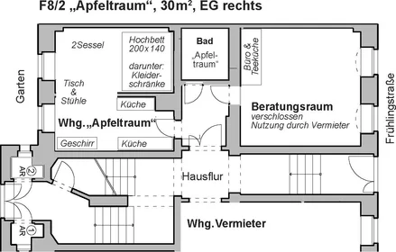 Gesamte Unterkunft in der Frühlingstraße, bild 3 von 26