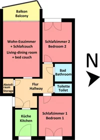 Stanza privata in Wörthstraße, immagine 38 di 38