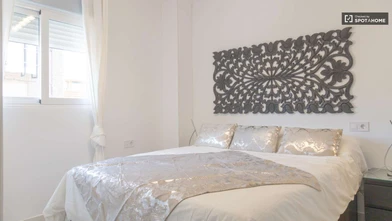 Quarto para alugar com cama de casal em Madrid