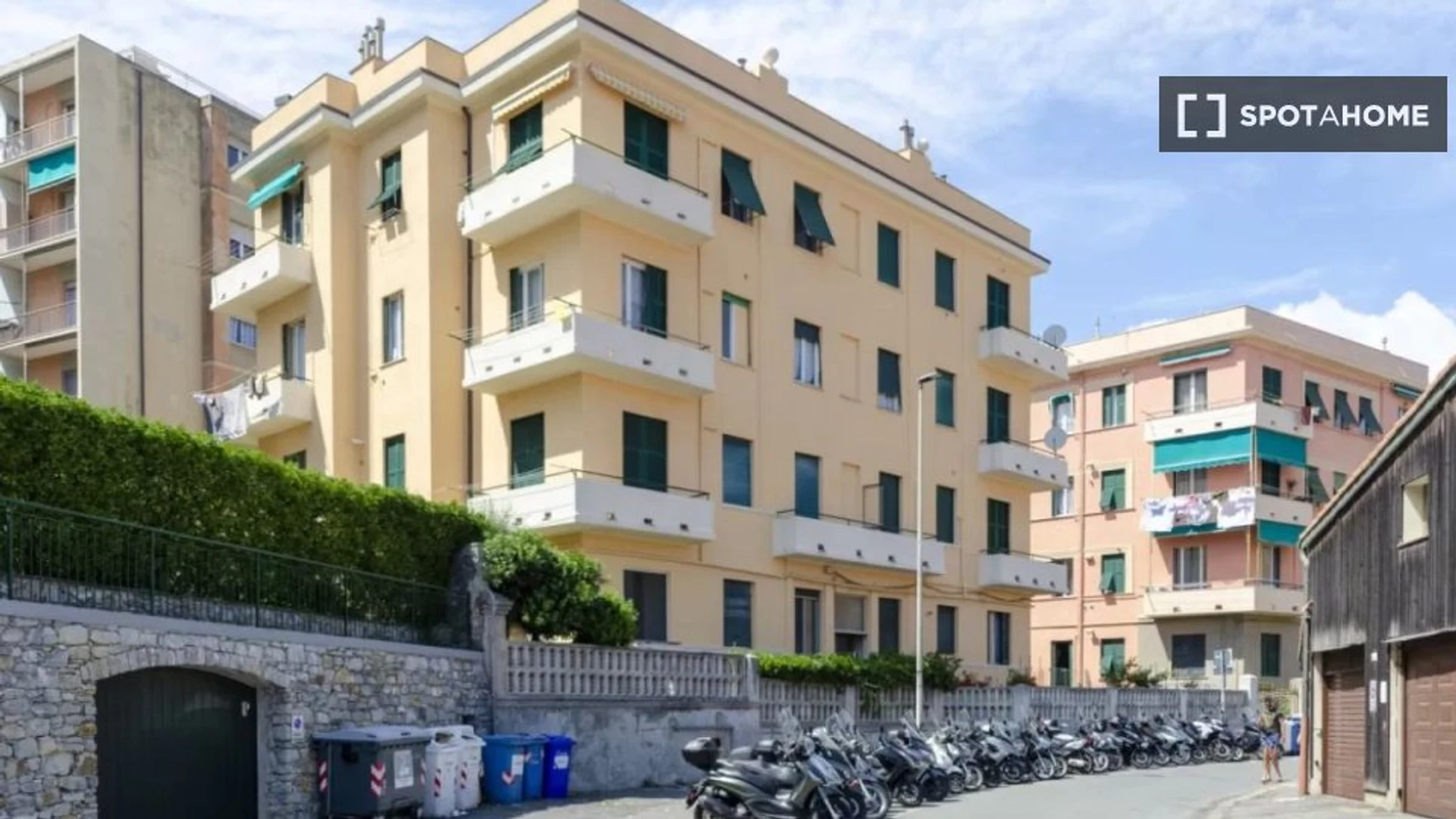 W pełni umeblowane mieszkanie w Genua