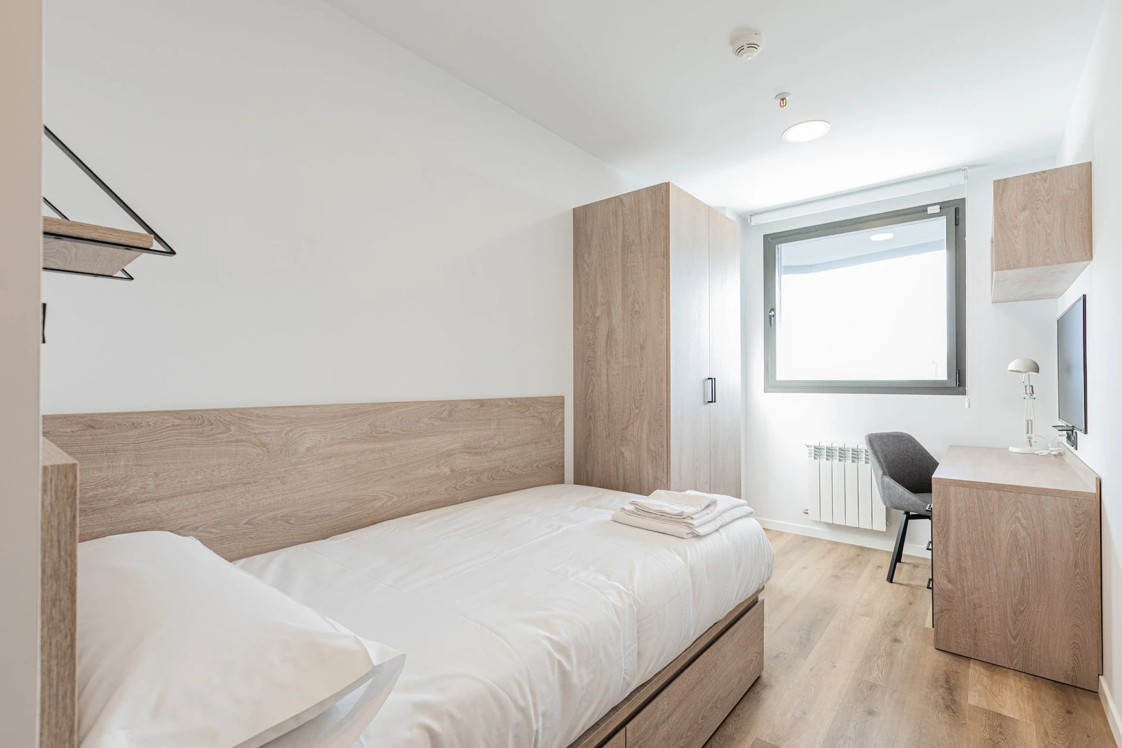 Santander de çift kişilik yataklı kiralık oda