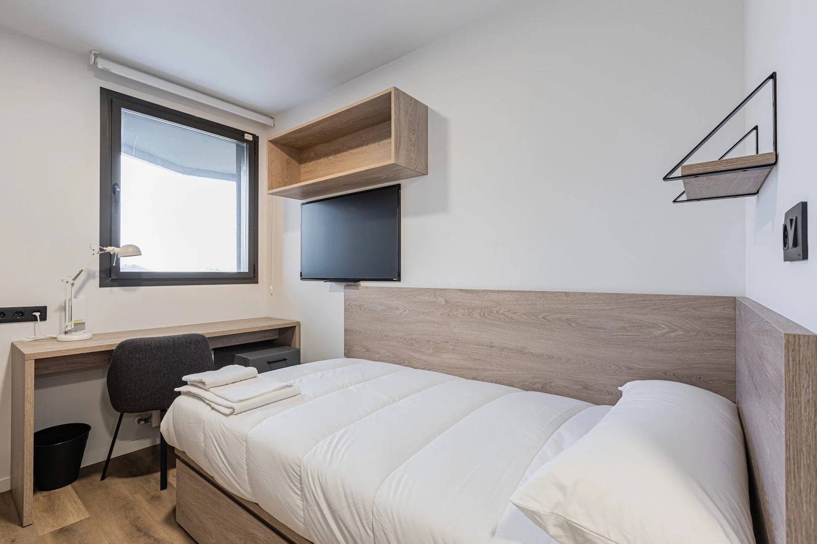 Santander de çift kişilik yataklı kiralık oda