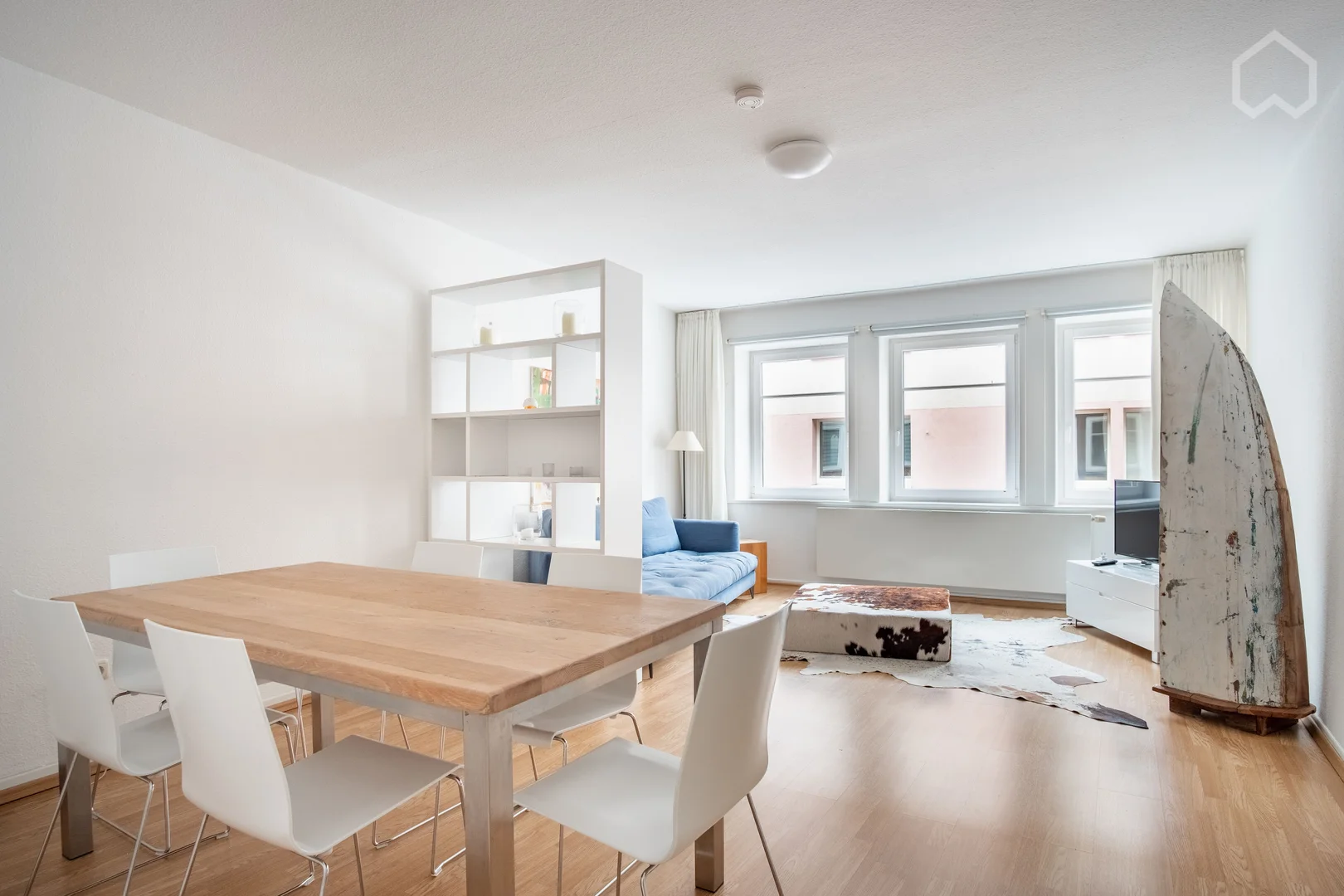 Affordable room for students with ample lighting in
