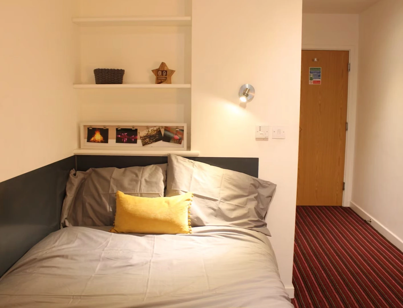 Leicester de çift kişilik yataklı kiralık oda