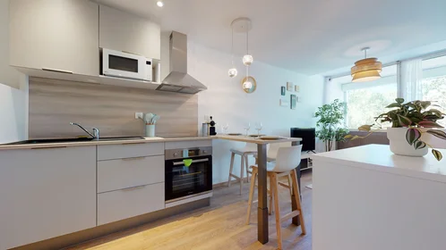Quarto privado em 29 Rue Calvin/ 230 rue Coligny 2ème étage, imagem 5 de 14