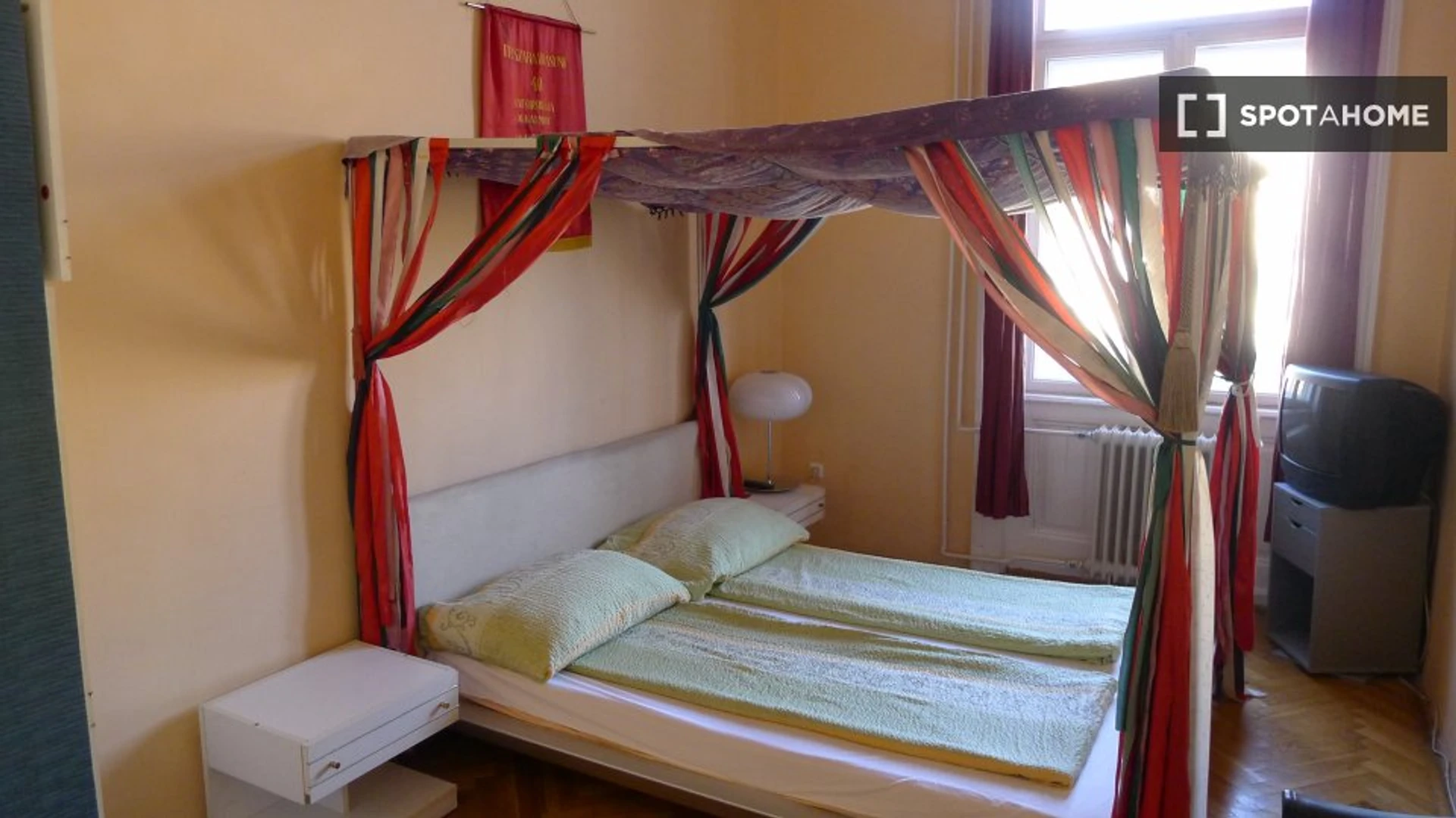 Chambre à louer avec lit double Budapest