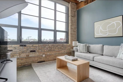 Apartamento moderno e brilhante em Chicago