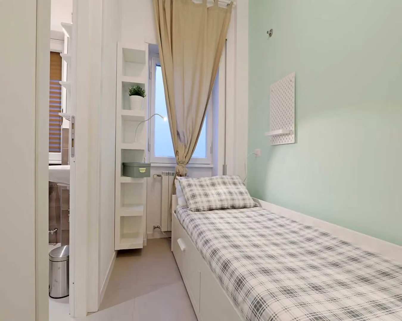 Student room in  with study area and shared facilities