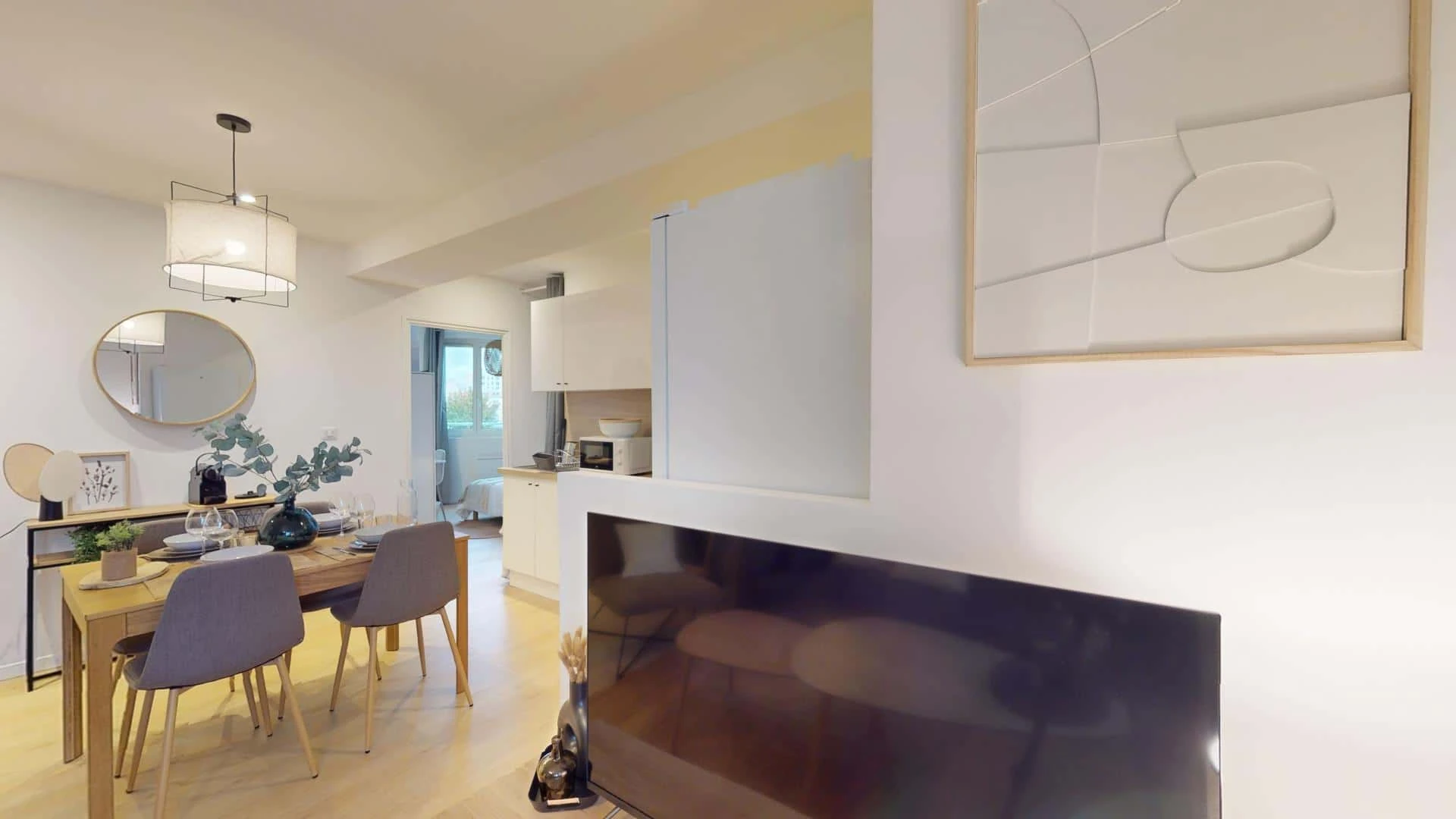 Chambre à louer dans un appartement en colocation à Dijon