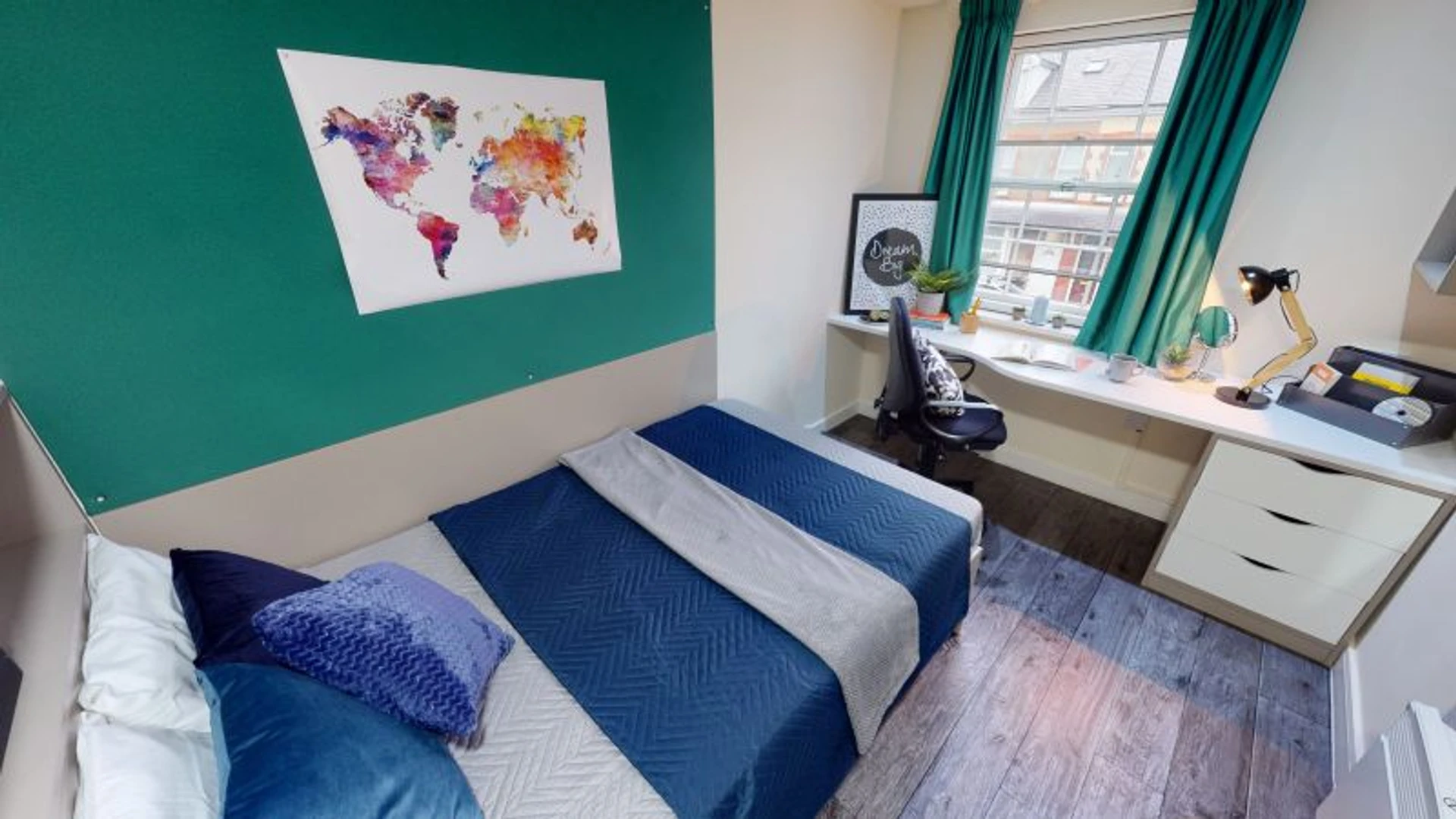 Zimmer mit Doppelbett zu vermieten Bangor