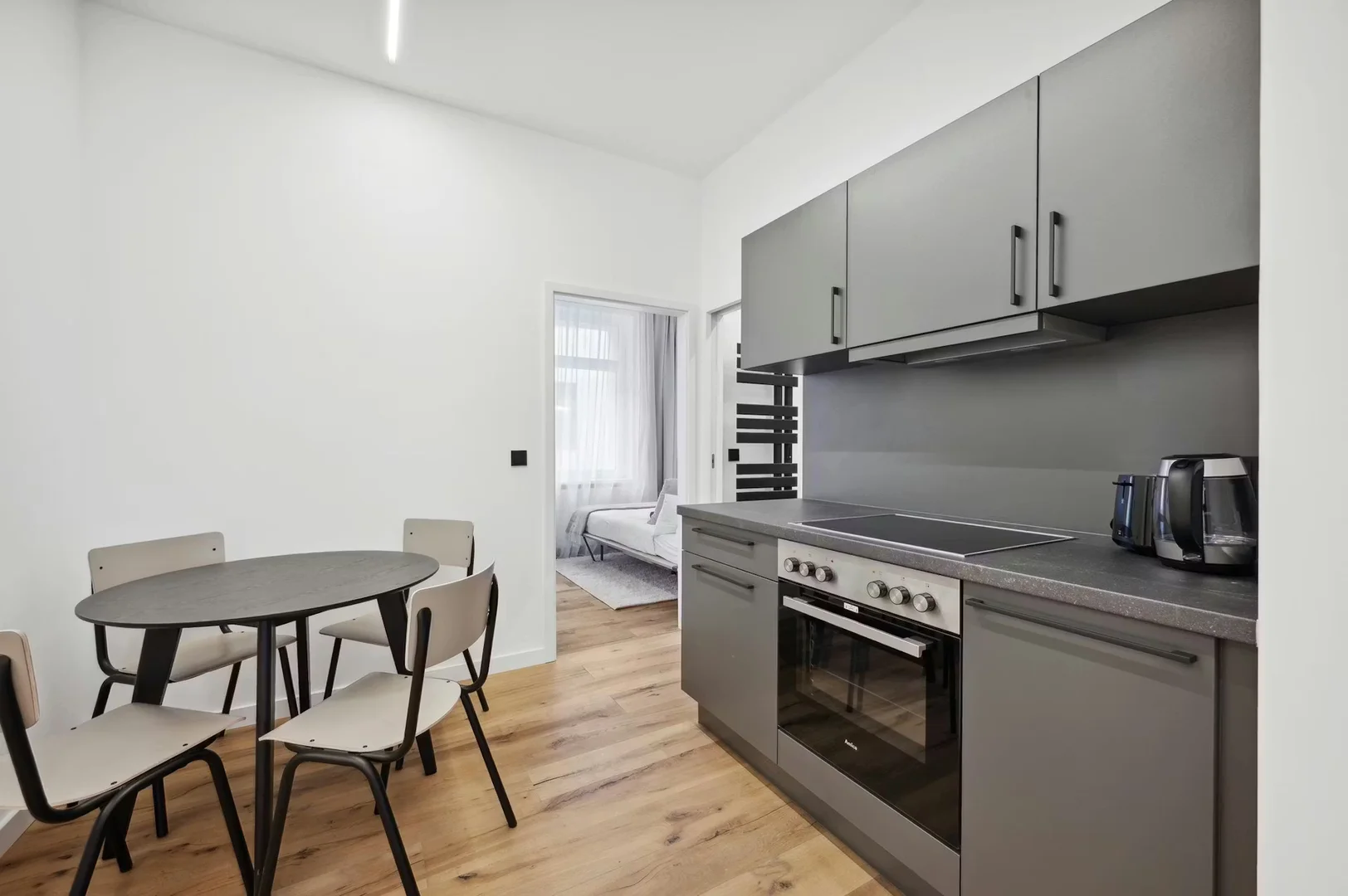 Student-friendly room in  with modern amenities