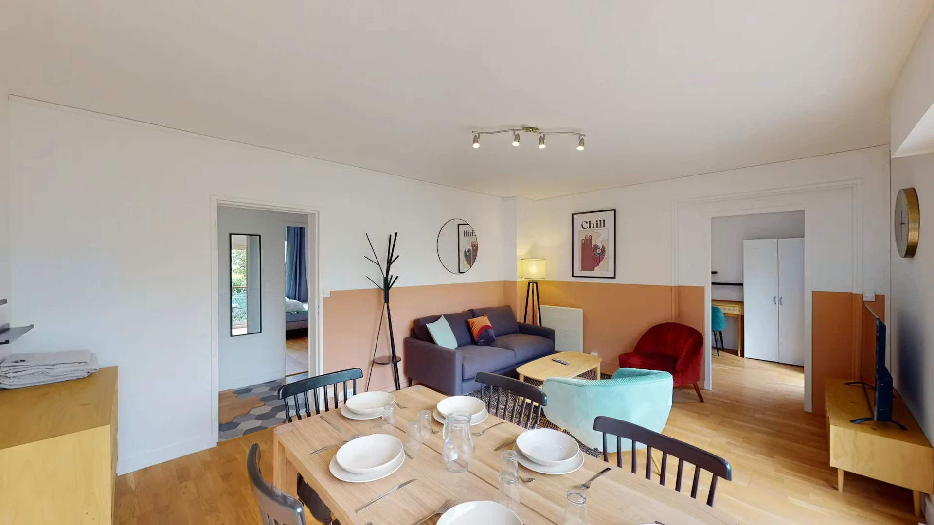 Habitación acogedora para estudiantes disponible en 