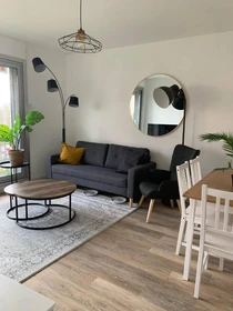 Nantes de çift kişilik yataklı kiralık oda