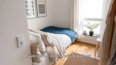 Habitación en alquiler con cama doble Estocolmo