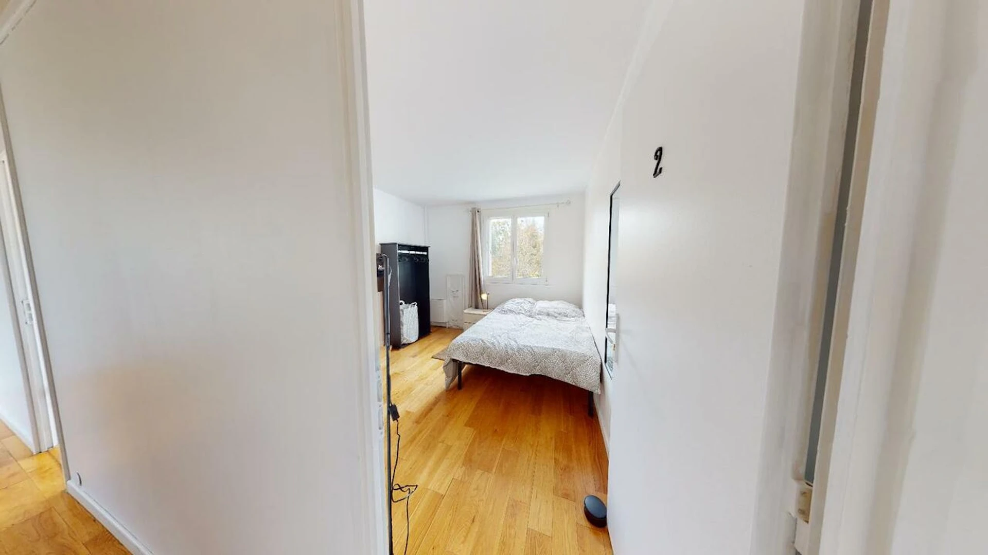 Quarto para alugar num apartamento partilhado em Reims