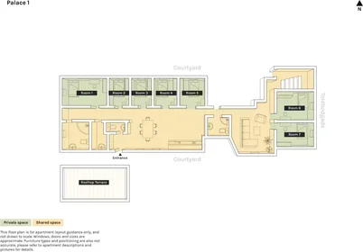 Privatzimmer in der Toldbodgade, Indre By, bild 9 von 9