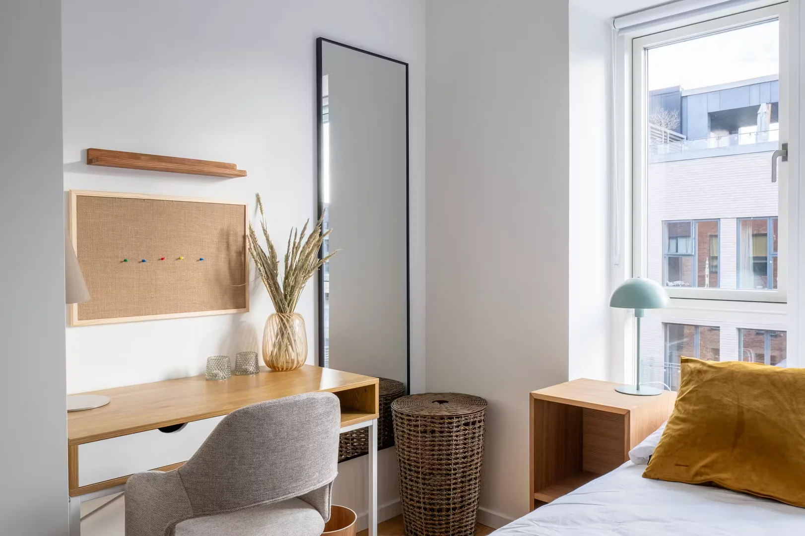 Chambre à louer dans un appartement d'étudiant à , entièrement meublée