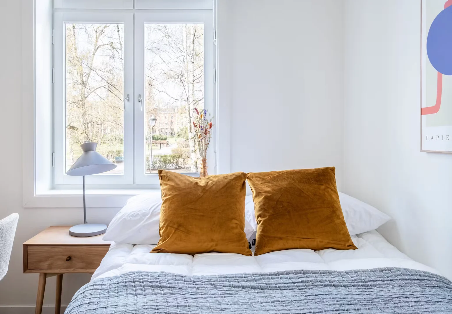 Habitación estudiantil amplia y cómoda en 
