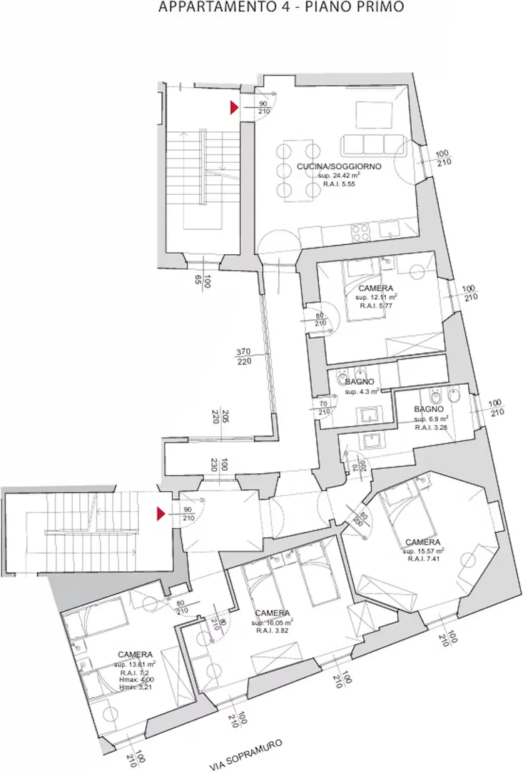Student-friendly room in  with modern amenities
