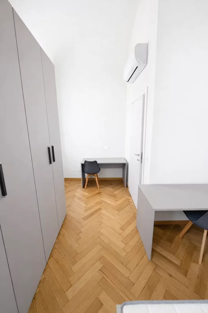 Affordable room for students with ample lighting in 