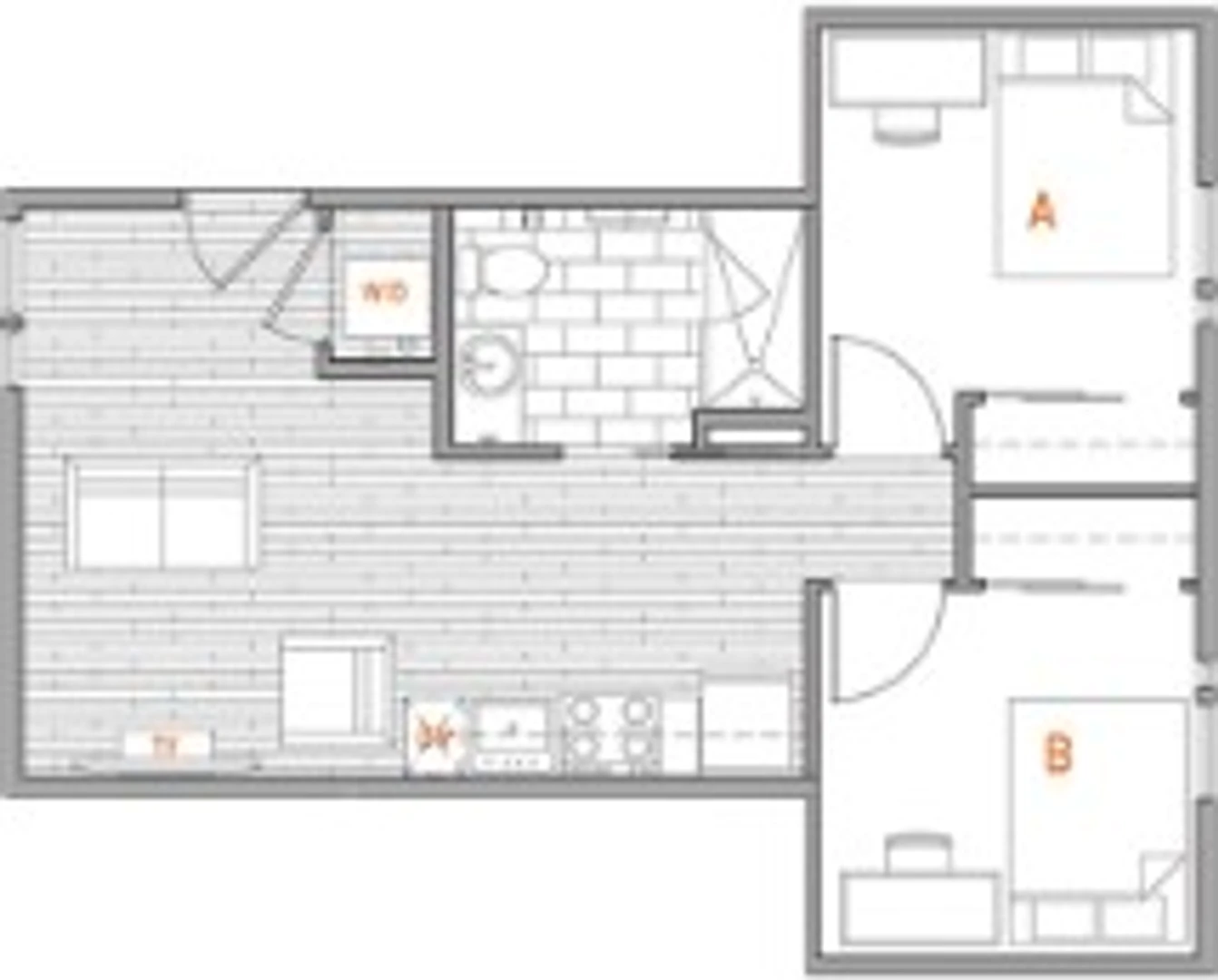 Appartamento con 3 camere da letto a Seattle